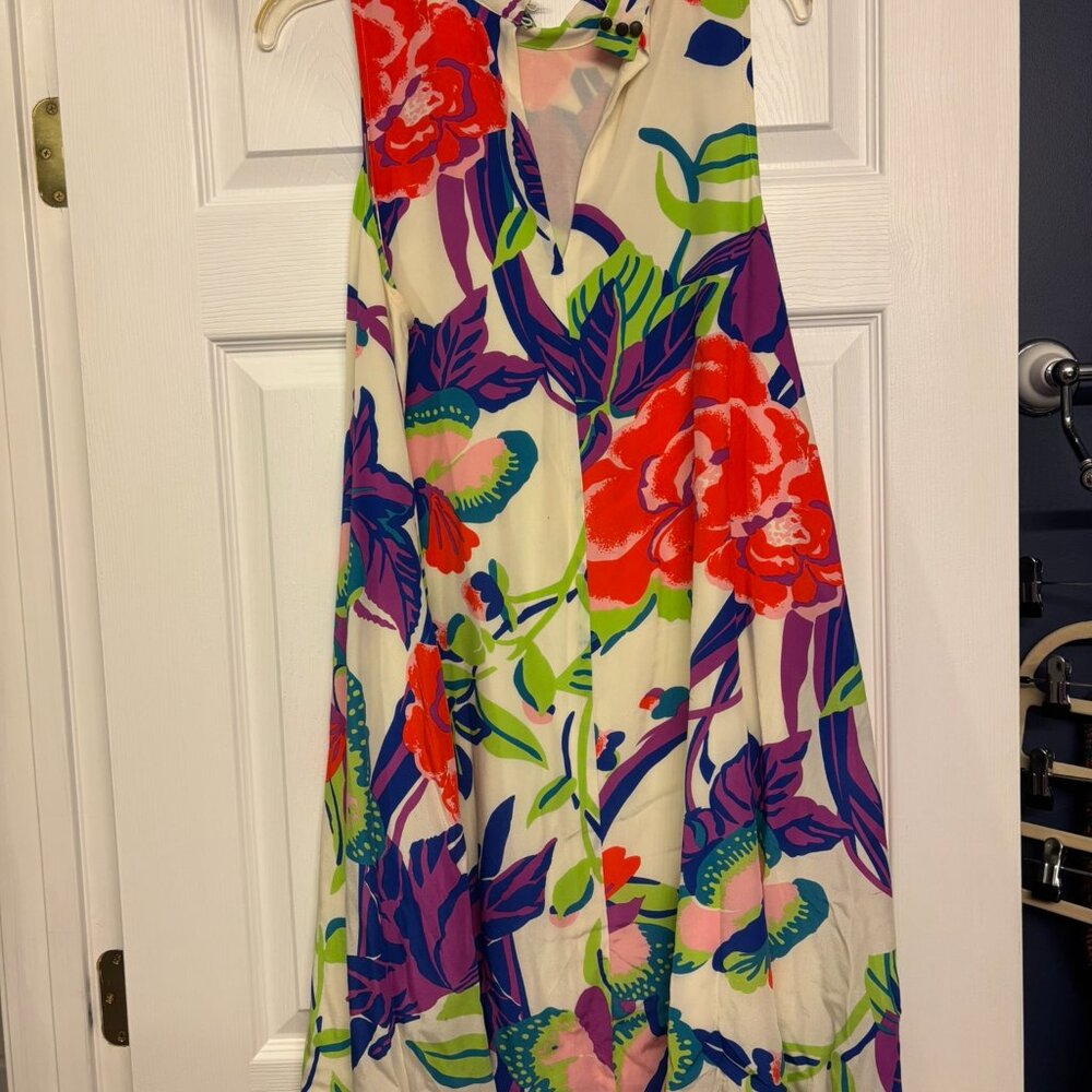 Floral ✨ Anthropologie Maeve Flowy Dress – Size 12 ✨ - Picture 3 of 5